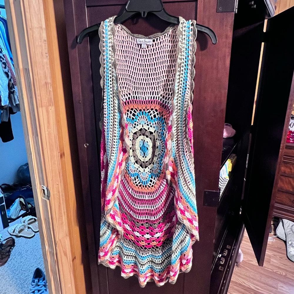 Crochet vest Size Small
